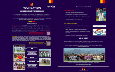 MCC Foundation Appointed Travel Partner