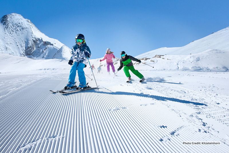 School Ski Trips single skier