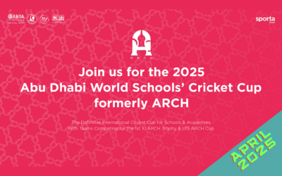 Entries Invited for the 2025 Abu Dhabi World Schools’ Cricket Cup